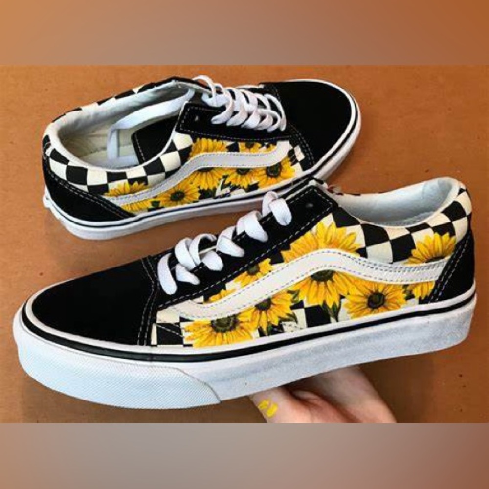 Kids Van Sunflower Old school